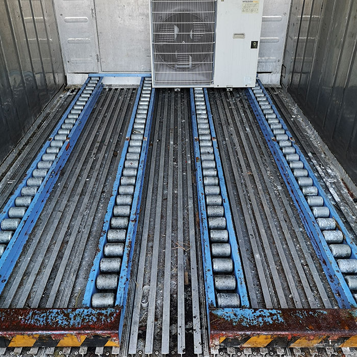 中古｜冷蔵コンテナ 12フィート 12ft CPE51-3TWA5 三菱 1988年 倉庫｜現状渡し｜動産王｜千葉｜送料無料