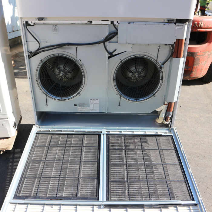 【中古】 置き形エアコン 業務用 三菱電機 内)FDFVXP2804AG 外)FDCVP2804H 10馬力 2018年 置き型 【動産王】千葉☆送料無料