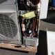【中古】 置き形エアコン 業務用 三菱電機 内)FDFVXP2804AG 外)FDCVP2804H 10馬力 2018年 置き型 【動産王】千葉☆送料無料