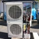 【中古】 置き形エアコン 業務用 三菱電機 内)FDFVXP2804AG 外)FDCVP2804H 10馬力 2018年 置き型 【動産王】千葉☆送料無料