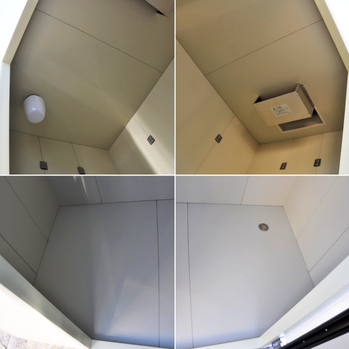 中古｜プレハブ冷蔵庫 0.7坪 冷蔵クーリングユニット AFH-P05RB 三菱 2025年 上置 一体式 100V ｜動産王｜大阪｜引取｜送料別