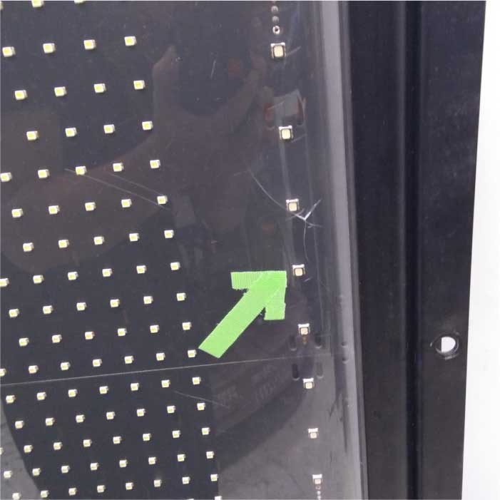 【中古】電子ディスプレイ LC-106WHW トータルテクノ 2011年 電光表示機 電光看板 LED  【動産王】名古屋☆送料無料