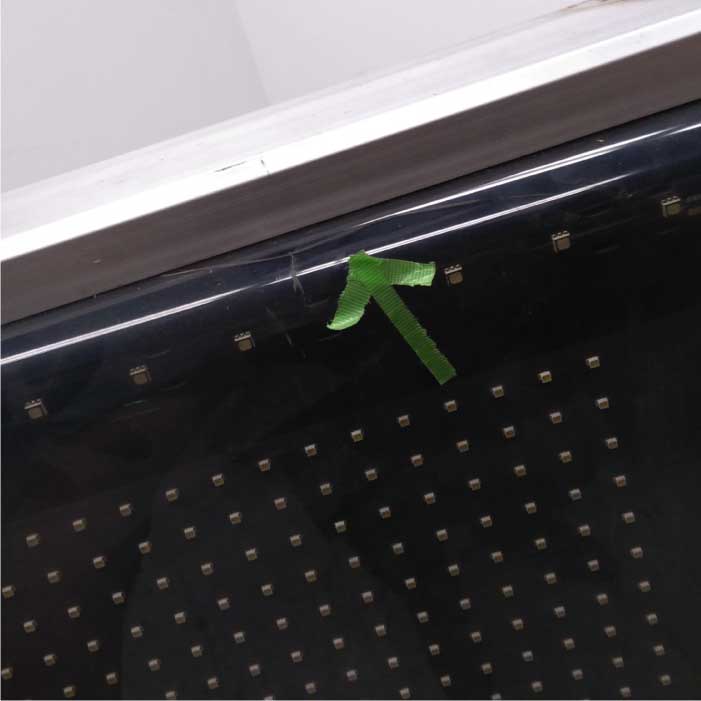 【中古】電子ディスプレイ LC-106WHW トータルテクノ 2011年 電光表示機 電光看板 LED  【動産王】名古屋☆送料無料