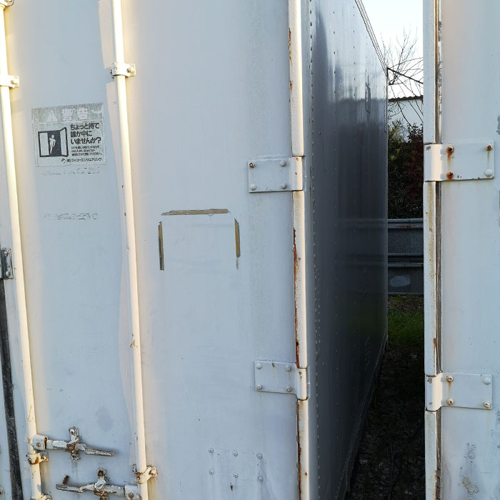 中古｜冷蔵コンテナ 12フィート 12ft CPE51-3TWA5 三菱 1988年 倉庫｜現状渡し｜動産王｜千葉｜送料無料