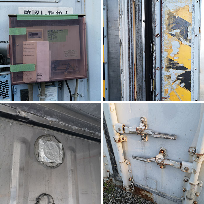 中古｜冷蔵コンテナ 12フィート 12ft CPE51-3TWA5 三菱 1988年 倉庫｜現状渡し｜動産王｜千葉｜送料無料