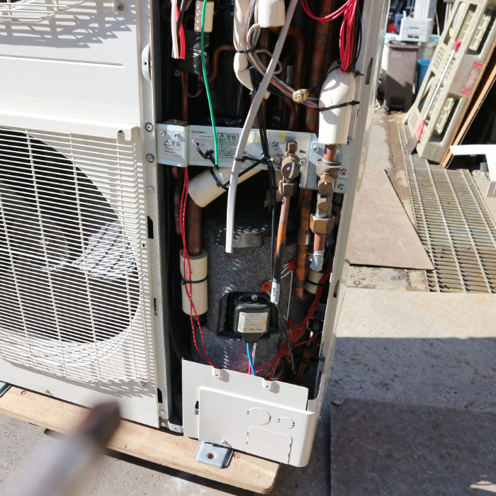 中古】 エアコン 三菱電機 内)FDFVXP2804AG 外)FDCVP2804H 10馬力