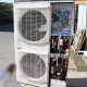 【中古】 エアコン 三菱電機 内)FDFVXP2804AG 外)FDCVP2804H 10馬力 リモコン内臓 置き型 【動産王】千葉☆送料無料