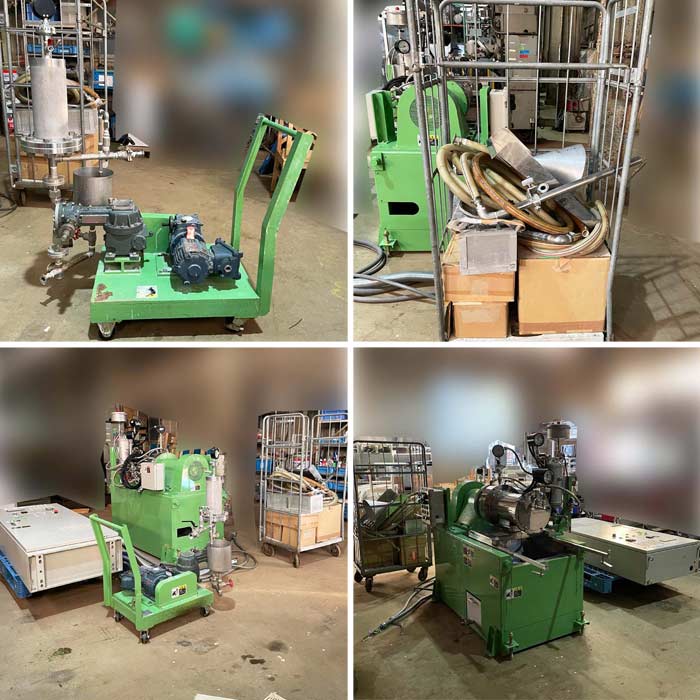 中古|湿式粉砕機 NVM-20 AIMEX 2007年 ビスコミル ビーズミル ボールミル 業務用 |動産王|千葉|送料無料