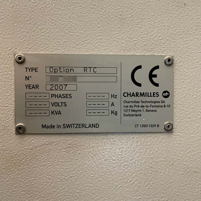 中古｜放電加工機 CHARMILLES FO-550-S（本体）2007年 工作機械 金属加工 ｜動産王｜千葉｜送料無料