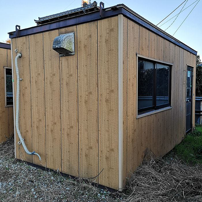 大幅値下げ！札幌市☆カナモト/KANAMOTO/KKハウス/RS40/プレハブ/スーパーハウス/幅5400×奥行2300×高さ2600mm/窓2つ付♪ 大幅値下げ！札幌市☆カナモト/KANAMOTO/KKハウス/RS40/プレハブ