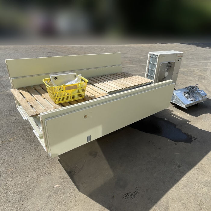 中古】 プレハブ冷蔵庫 0.5坪 1200*1800 CS-N0075DP-D 大和冷機 2020年