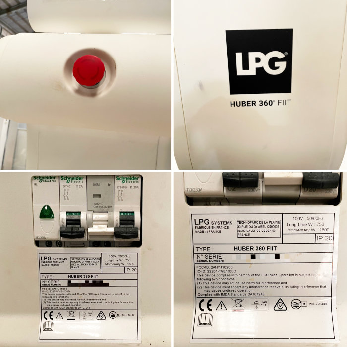 中古｜トレーニングマシン ヒューバー 360 フィット HUBER360 FIIT LPGシステム 体幹トレーニング  動画あり｜動産王｜千葉｜送料無料