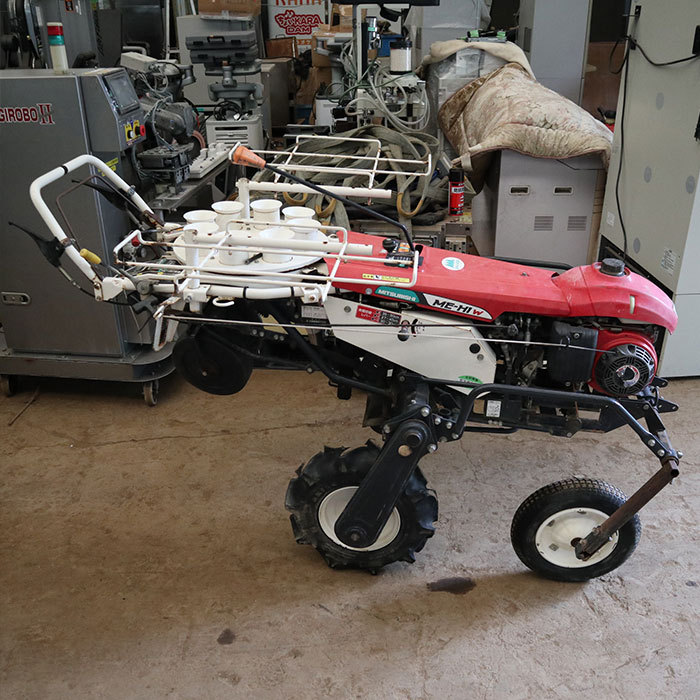 中古】野菜移植機 ME-H1(ヤンマーPN1) 三菱農機 ミツビシ 2013年頃
