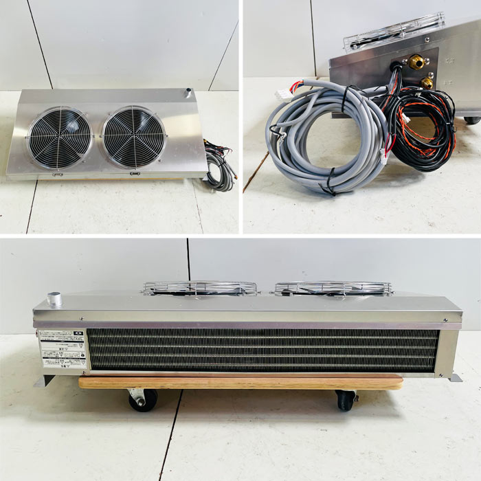 中古|プレハブ冷蔵ユニット 室内機 HUS-11RB-E 室外機 HUS-11RA-UCI ホシザキ 2019年 プレハブ冷却ユニット |動産王|北海道|引取|送料別