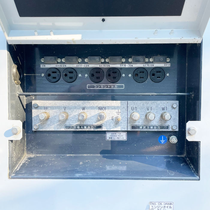 中古｜ディーゼルエンジン発電機 SDG25LAX-5B1 北越工業 AIRMAN 軽油 SDG-LAXシリーズ ｜動産王｜千葉｜送料無料