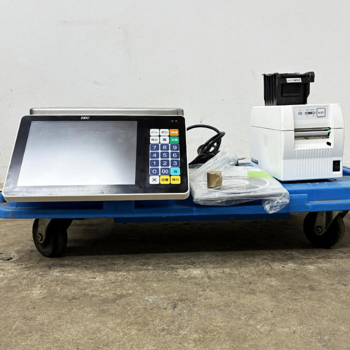 中古｜はかり 対面料金はかり レジスター SL-6300-R 東芝テック 2023年