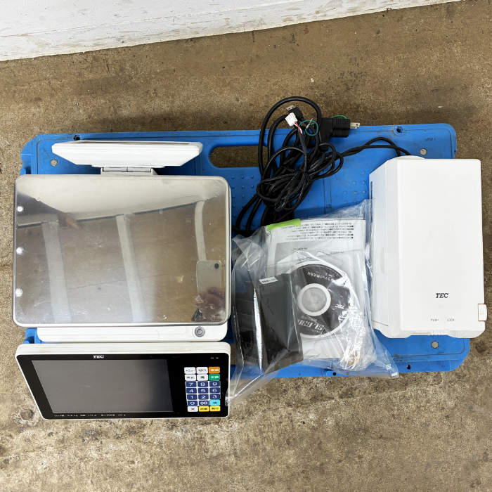 中古｜はかり 対面料金はかり レジスター SL-6300-R 東芝テック 2023年