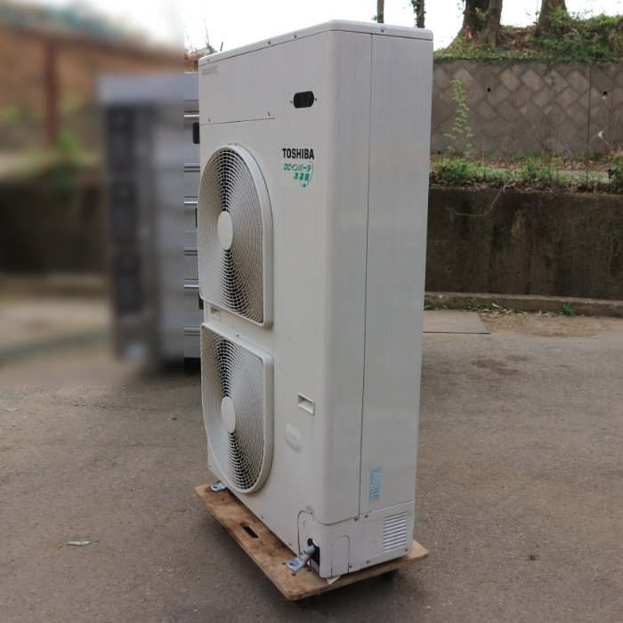 【中古】インバータ冷凍機 東芝 TAM501AB-SV 2022年 屋外設置形 プレハブ冷凍庫室外機 【動産王】千葉☆送料無料
