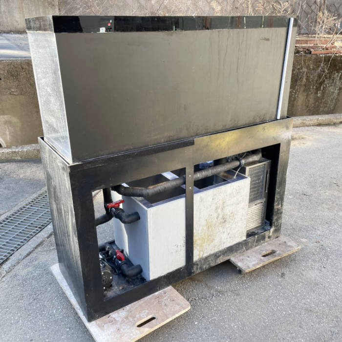 中古】 水槽 水槽台付き(140cm) 一式 【動産王】千葉☆引取限定 | 店舗  