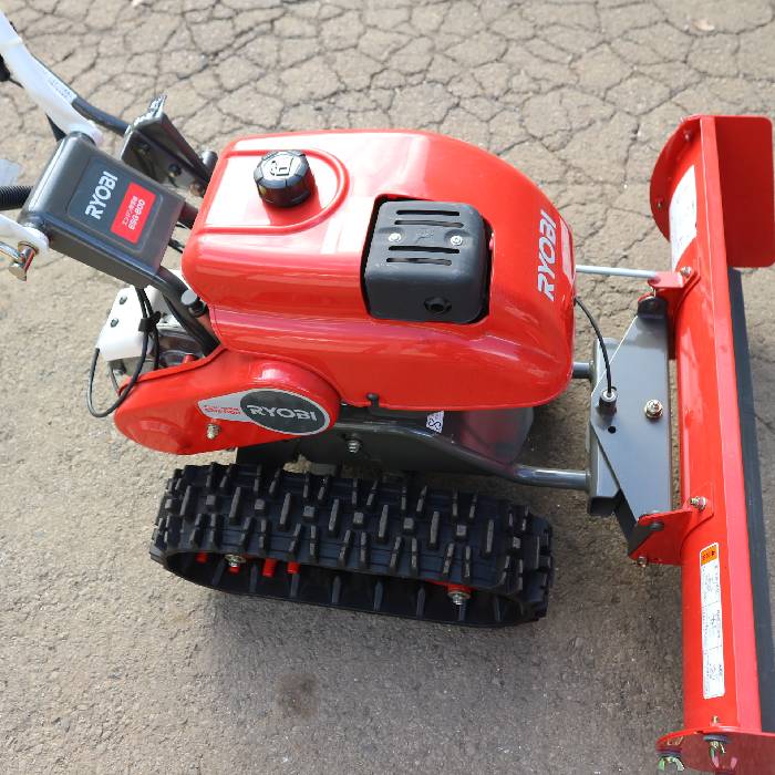 中古】リョービ エンジン除雪機 雪押し式 ESG-800 オーレック【動産王