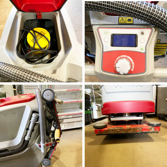 【中古】 床洗浄機 業務用 ANTEA50BTO リンレイ 20インチスクエア型 自動式 【動産王】千葉☆送料無料