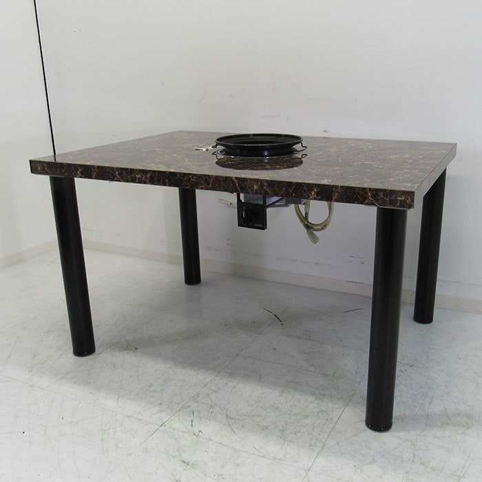 【中古】 こんろ機能付焼物器 1LXC1C1L シンポ 2018 焼肉ロースターテーブル 厨房機器【動産王】仙台☆送料無料