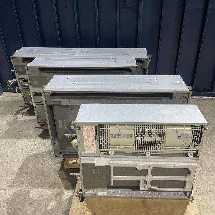 中古｜天カセエアコン 10馬力 内機4台 外機RQYP280DA ダイキン 2018年 業務用 天井カセット 埋め込み｜動産王｜愛知｜引取｜送料別 