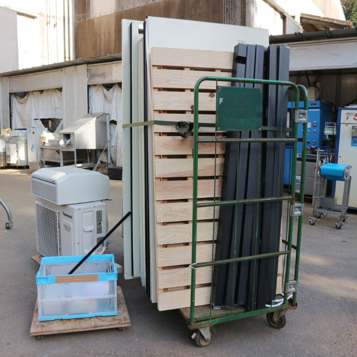 中古｜プレハブ冷蔵庫 パナソニック PCU-SV100MU PCU-SV100ME 2019年 1坪 Panasonic｜動産王｜千葉｜送料無料