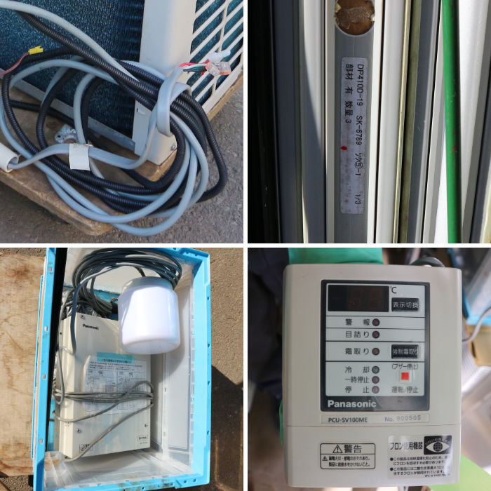 中古｜プレハブ冷蔵庫 パナソニック PCU-SV100MU PCU-SV100ME 2019年 1坪 Panasonic｜動産王｜千葉｜送料無料