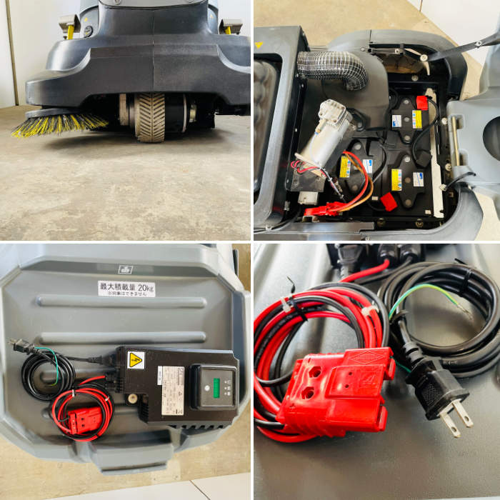 中古】 搭乗式スイーパー KM90/60 RBp Adv ケルヒャー 2018年 【動産王