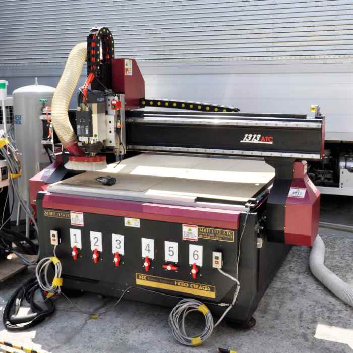 中古｜CNCルーター MBH1313ATC ハイテッククリエイツ 2018年 付属品多数 木材プラ加工 ｜動産王｜大阪｜引取｜送料別