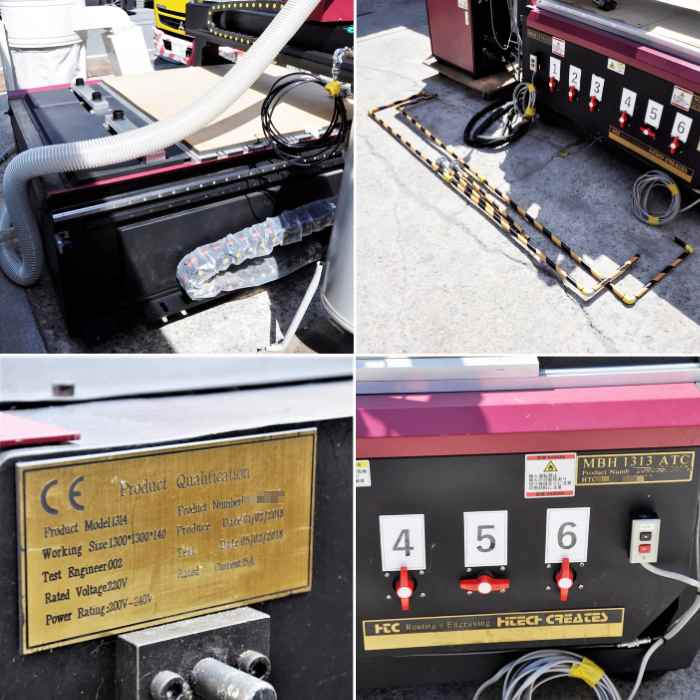 中古｜CNCルーター MBH1313ATC ハイテッククリエイツ 2018年 付属品多数 木材プラ加工 ｜動産王｜大阪｜引取｜送料別