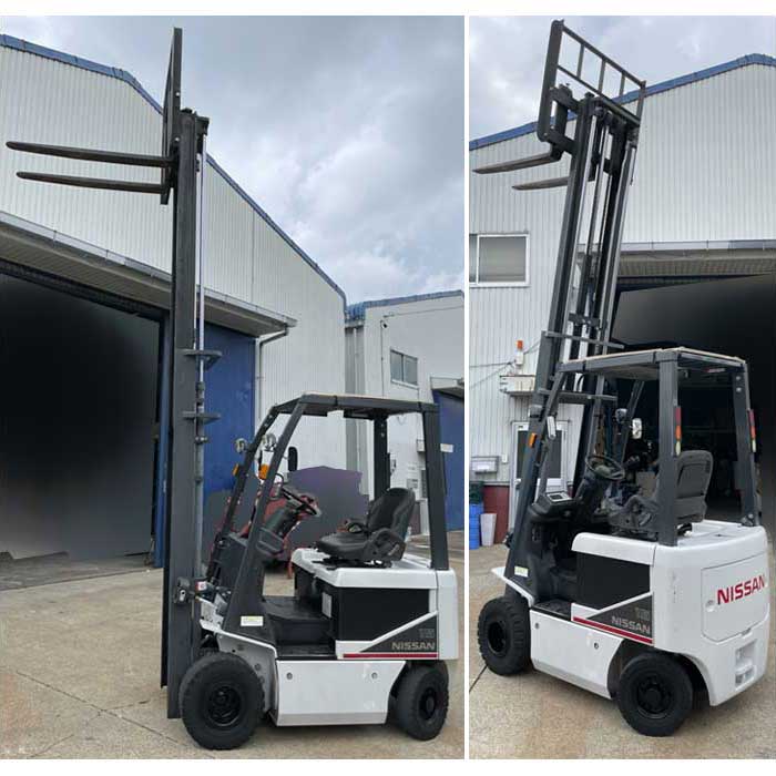 【中古】フォークリフト K1B1L15 日産 2010年 【動産王】名古屋☆送料無料