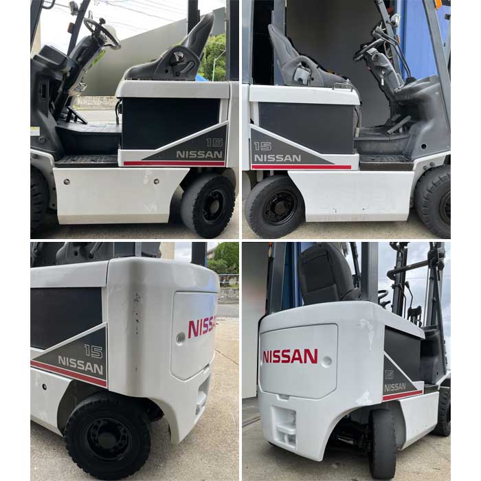 【中古】フォークリフト K1B1L15 日産 2010年 【動産王】名古屋☆送料無料