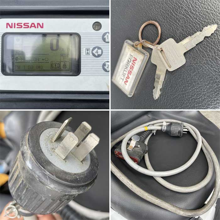 【中古】フォークリフト K1B1L15 日産 2010年 【動産王】名古屋☆送料無料