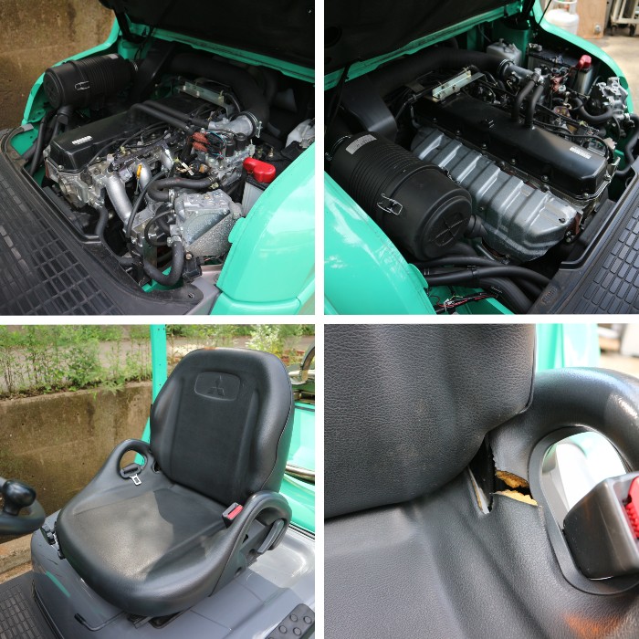 4/18までの期間限定価格【中古】フォークリフト EBT-F29DD 三菱 2014年製 機種:FG40NT【動産王】千葉☆送料無料