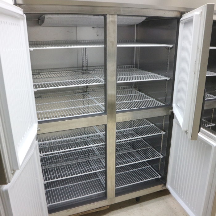 フクシマ縦型冷蔵庫6扉 2018年