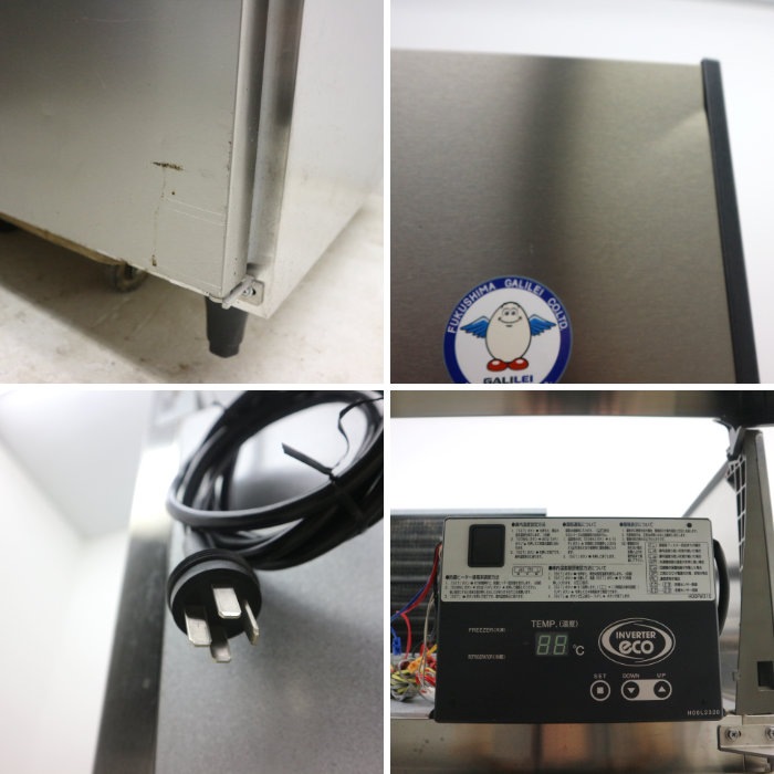 【中古】 フクシマガリレイ 縦型6枚扉 GRD-184PMD 冷凍冷蔵庫 業務用 飲食店 縦型 業務用冷凍冷蔵庫 2020年 【動産王】千葉☆送料無料