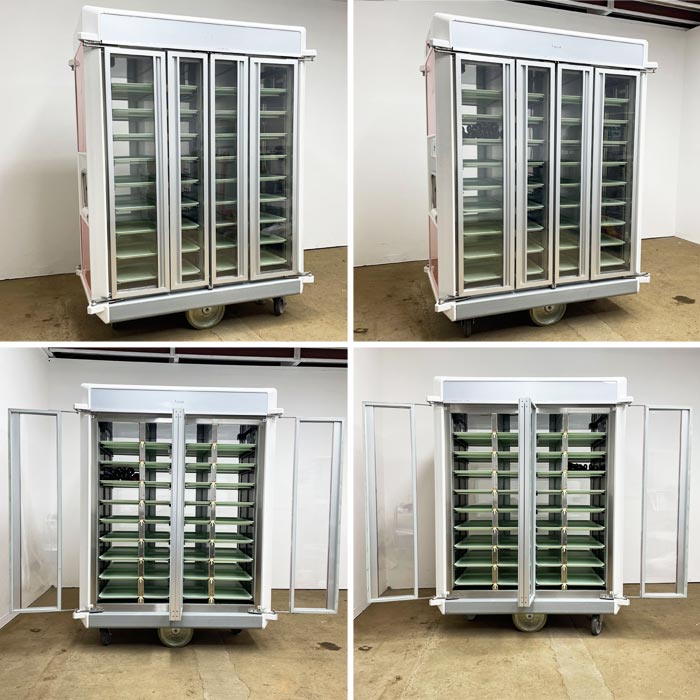 中古｜冷温蔵配膳車 FCRＷ36NAX フジマック 2019年 手動式 36膳 温冷カート 温冷配膳車 ｜動産王｜千葉｜送料無料