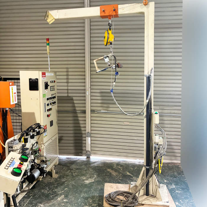 中古|簡易型タイヤフィッター装置 圧着機 アルティア橋本 業務用 トラックタイヤ17~20インチ用 |動産王|宮城|引取|送料別