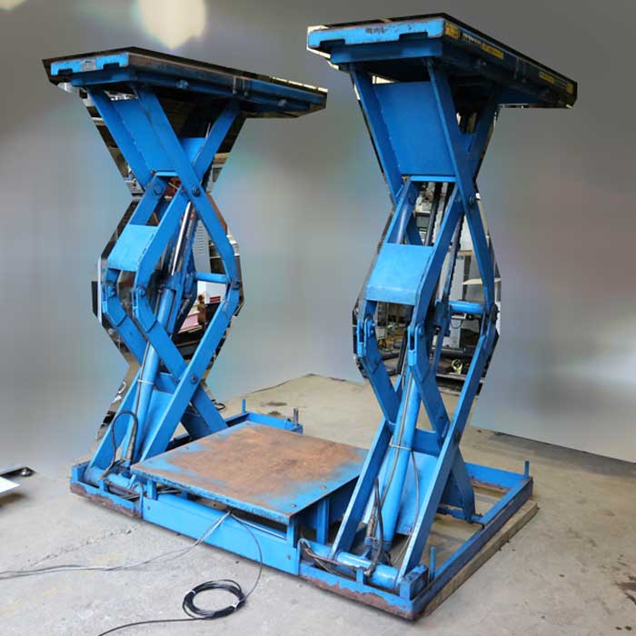ビシャモン テーブルリフト 1TON フットスイッチ 均等荷重1000kg 揚程2400mm 2AX100CWF ビシャモン テーブルリフト 1TON フットスイッチ 均等荷重1000kg 揚程2400mm 2AX100CWF