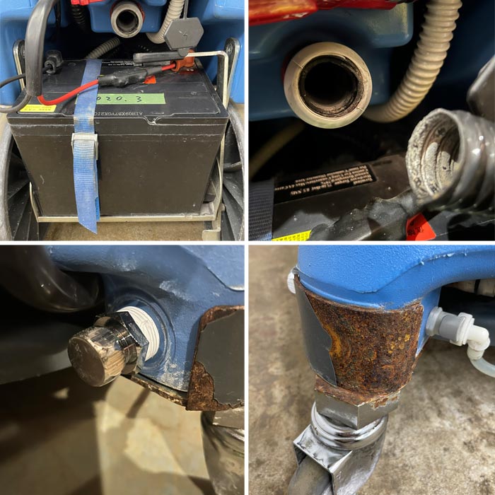 中古｜自動床洗浄機 MY16B ペンギンワックス 2019年 洗浄機 バッテリー式 屋内用 16インチ 410mm ｜動産王｜千葉｜送料無料