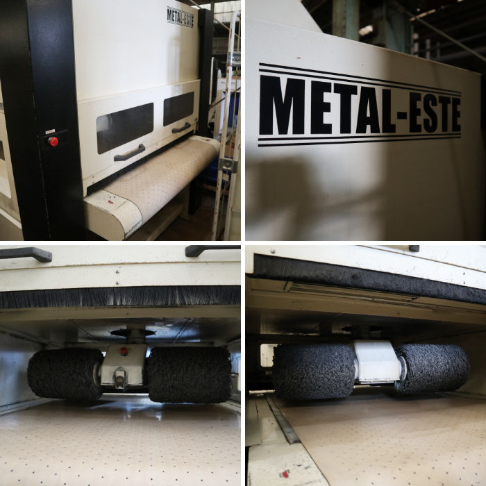 中古｜メタルエステ バリ取り ME-2305 バグフィルター式集塵機 BF-30(ME) エステーリンク 2011年 板金加工｜動産王｜千葉｜送料無料