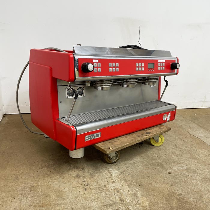 中古｜セミオートコーヒーマシン 3連 EVO 業務用 コーヒーメーカー エスプレッソマシン ｜動産王｜千葉｜送料無料
