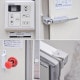 中古|プレハブ冷蔵庫 0.6坪 PR-20CC-0.6 ホシザキ 冷蔵ユニット RU-R8MF1 日立 2019年 上置 一体式 100V |動産王|大阪|引取|送料別