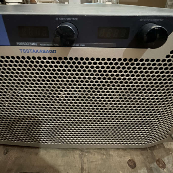 中古｜直流電源 HX0500-24M2 高砂製作所 2014年 直流定電圧 定電流電源 業務用｜動産王｜千葉｜送料無料