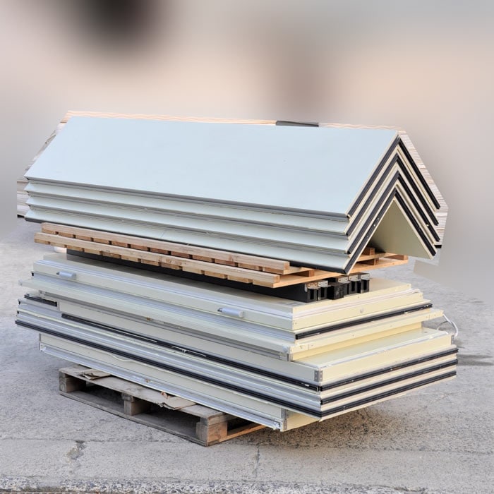 中古｜プレハブ冷蔵庫 1坪 DP410D-22 大和冷機 クーリングユニット AFL-RP1.6B 三菱 2018年 上置 一体式 ｜動産王｜大阪｜送料無料