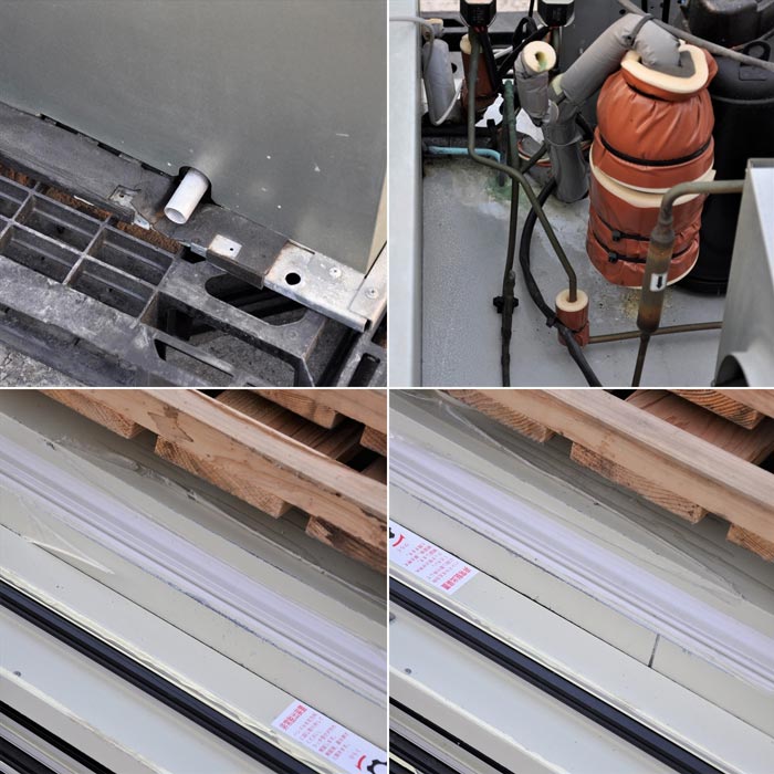 中古｜プレハブ冷蔵庫 1坪 DP410D-22 大和冷機 クーリングユニット AFL-RP1.6B 三菱 2018年 上置 一体式 ｜動産王｜大阪｜送料無料