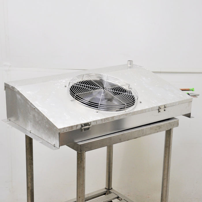 中古|プレハブ冷蔵ユニットセット 三相200V 室内機HUS-8RB-E 室外機HUS-8RA-UCI ホシザキ 2019年 1坪用 |動産王|大阪|送料無料
