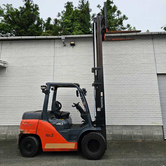 中古｜フォークリフト 8FD40 トヨタ 2021年 4t 重機 ディーゼル ｜動産